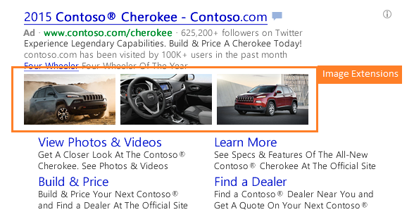 Extension Image Bing Ads