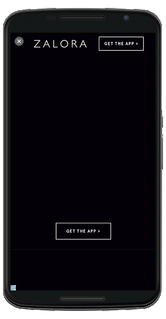Nouveau format publicitaire mobile
