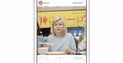 instagram publicite video carousel