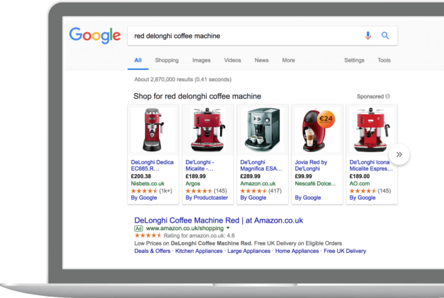 Google teste Shopping Discover avec l'IA générative