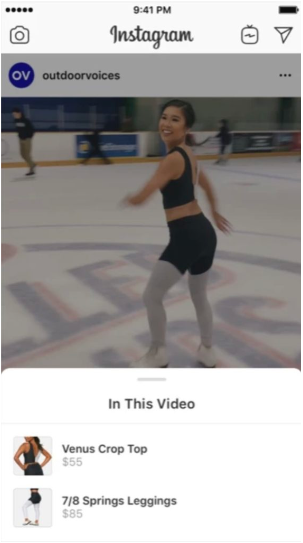 Instagram Shopping In-Video