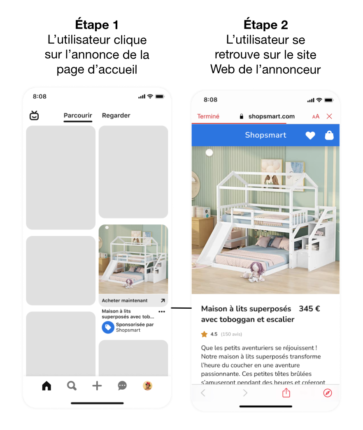 direct to site pinterest